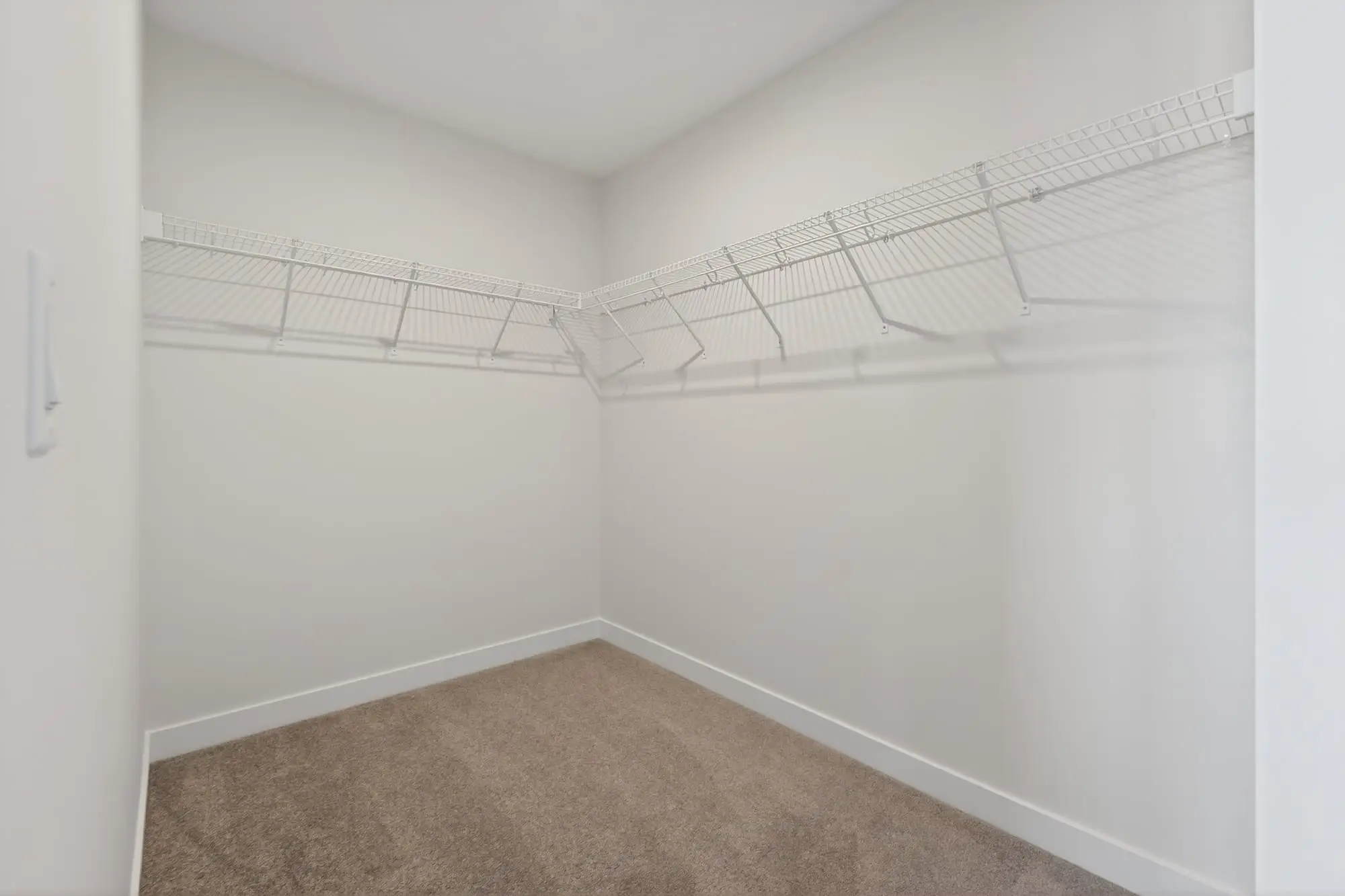 Primary walk-in closet