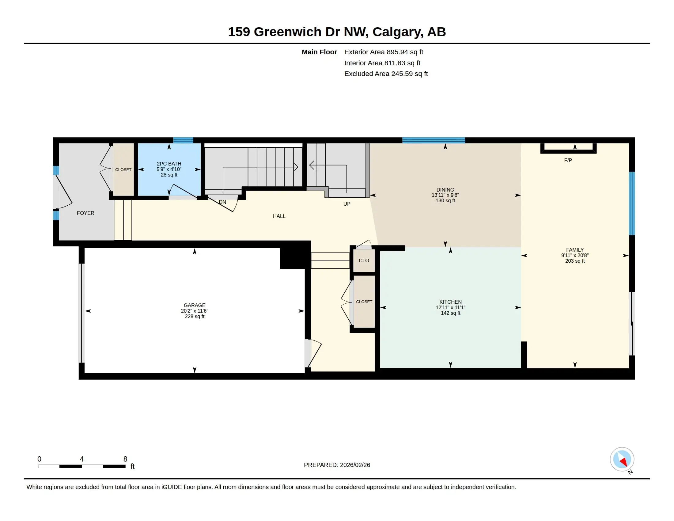 Main floor floor plan