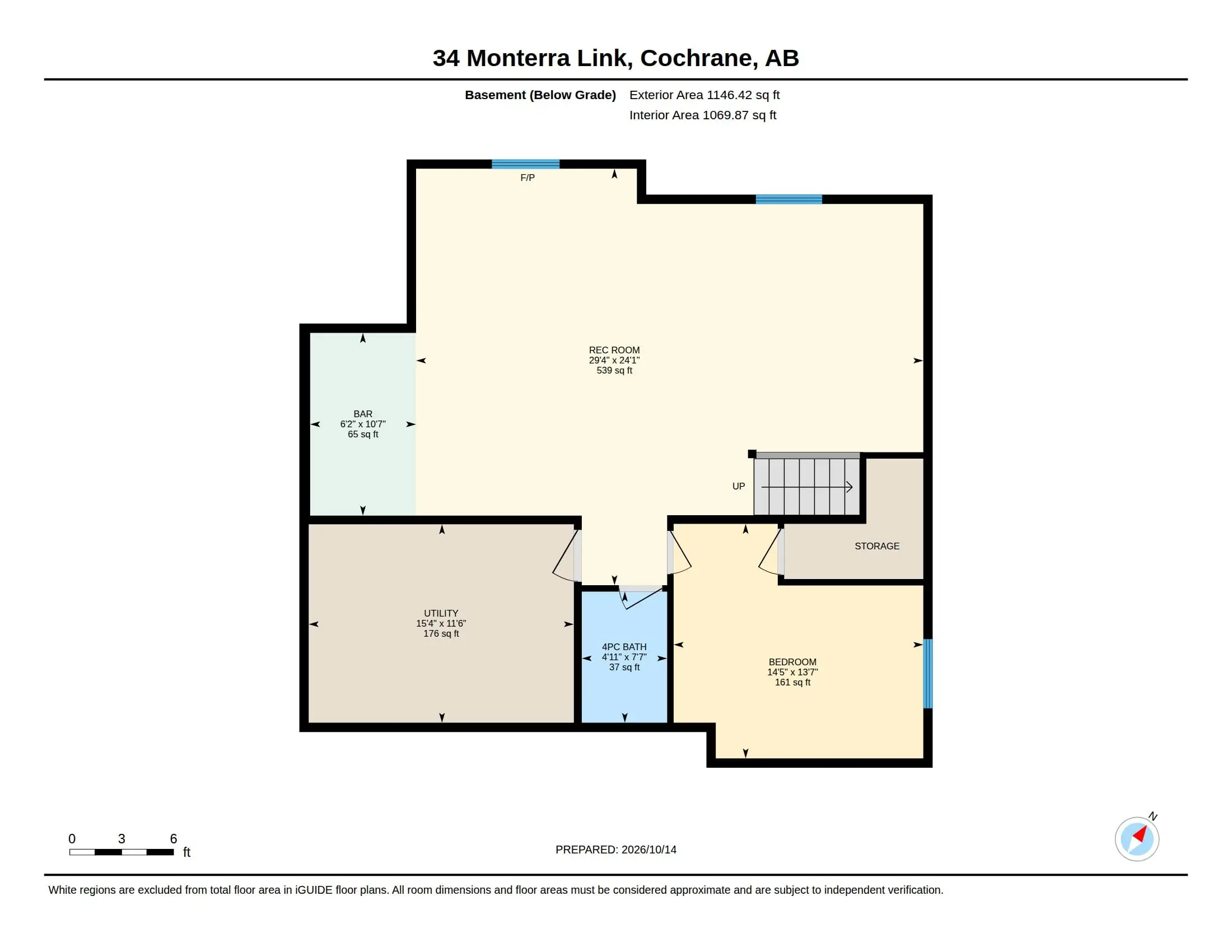 Basement floor plan