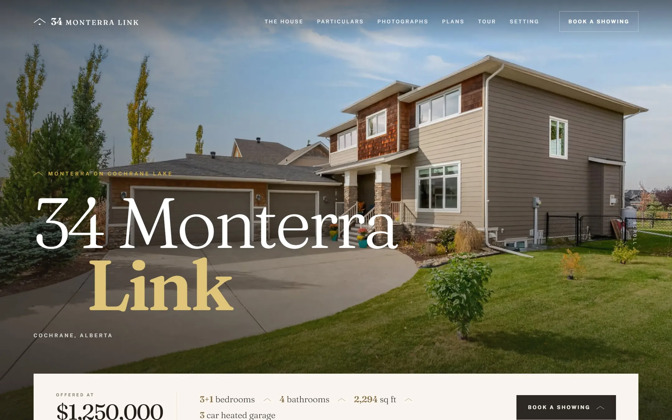 Homepage of 34monterralink.ca