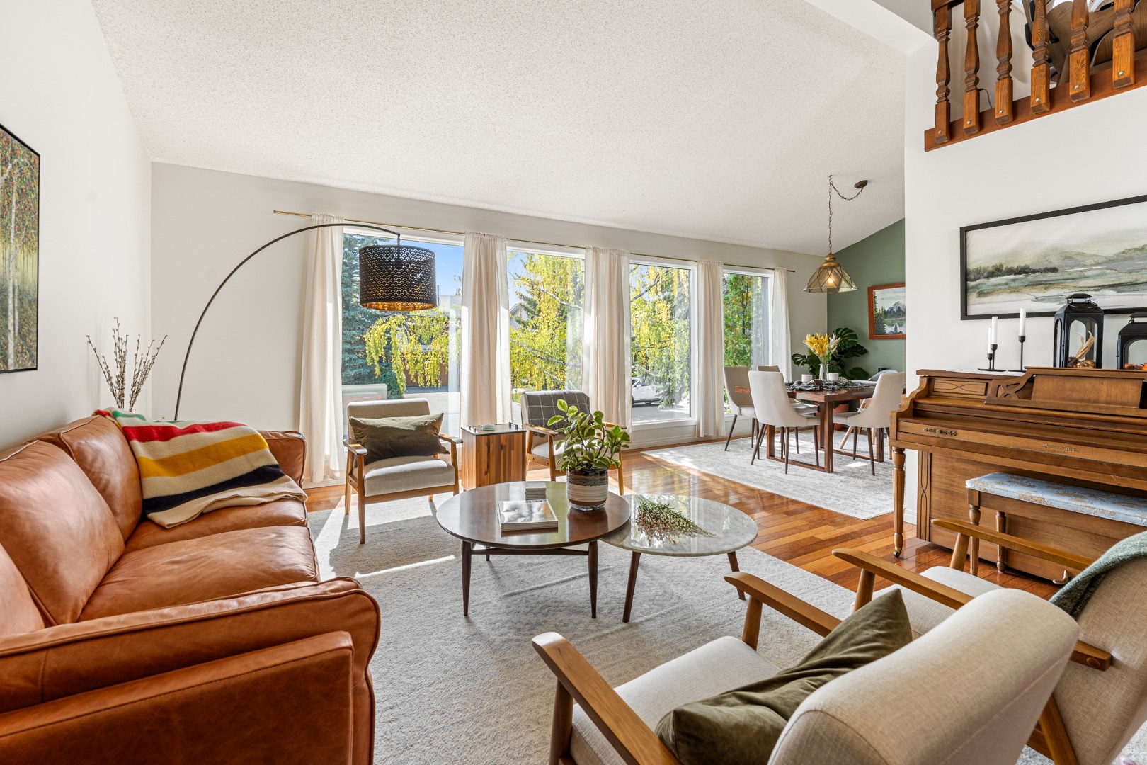 Interior photograph of a Calgary listing